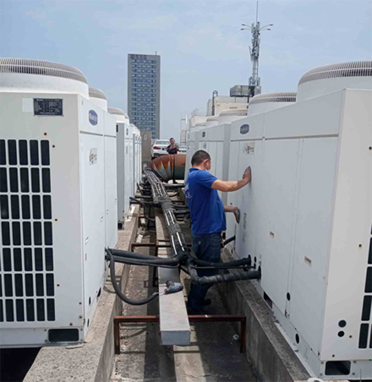 肇源中央空调制热和不制冷系统维修方法